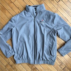 Kentucky Derby Gray Cutter and Buck Windbreaker Jacket
